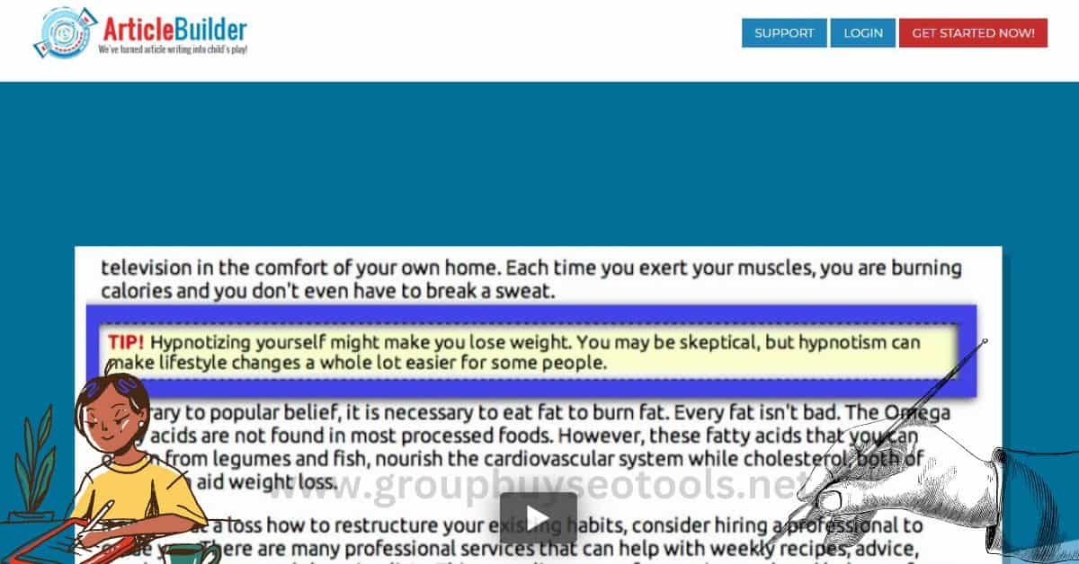 Article Builder Group Buy
