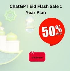 ChatGPT Eid Flash Sale 1 Year Plan Seo Group Buy