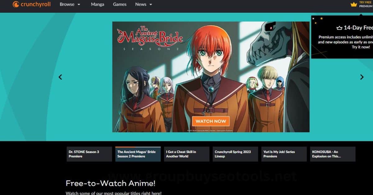 Crunchyroll Group Buy