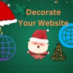 Decorate Your Website for Christmas