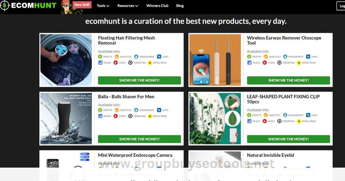 Ecomhunt Group Buy