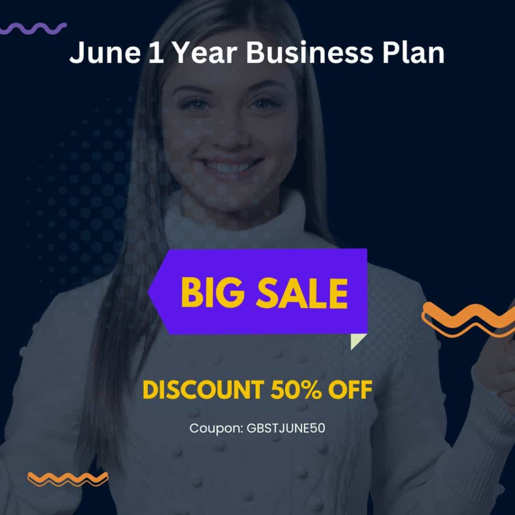 June 1 Year Business Plan
