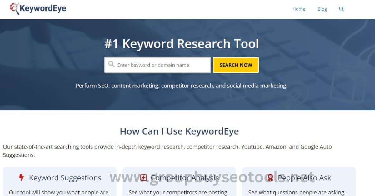Keyword Eye Group Buy