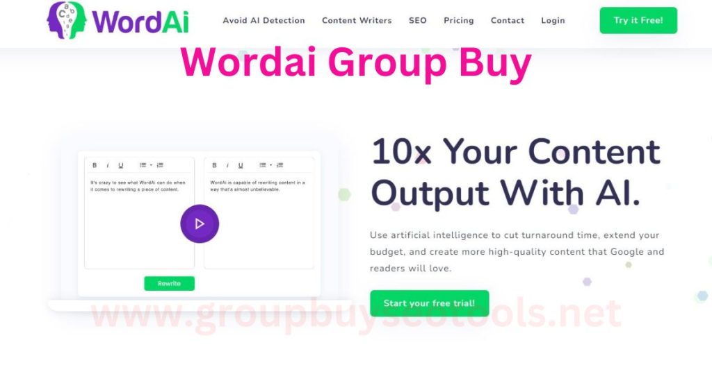 Wordai Group Buy Tools