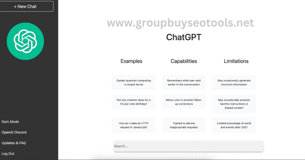 Chat GPT Group Buy An AI chatbot developed by OpenAI