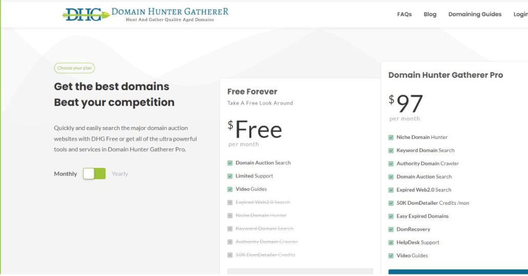 Domainhuntergatherer Group Buy