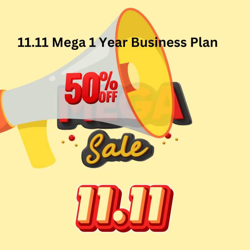 11.11 Mega 1 Year Business Plan Seo Group Buy