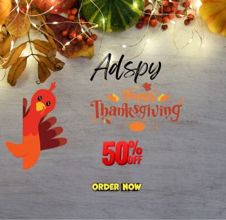 Thanksgiving 1 Year Adspy Plan