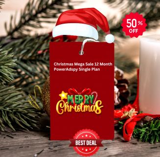 Christmas Mega Sale 12 Month PowerAdspy Single Plan Group Buy Seo Tools