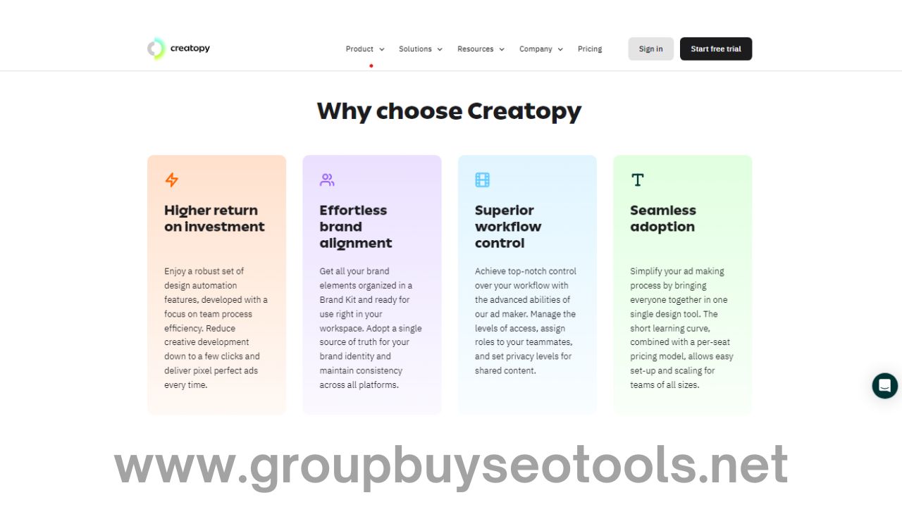 Creatopy Group Buy
