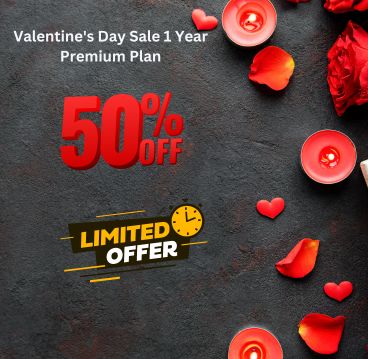 Valentine's Day Sale 1 Year Premium Plan Group Buy Seo Tools