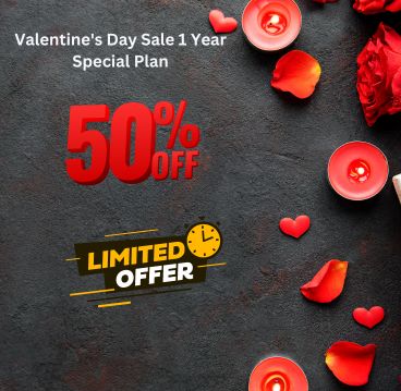 Valentine's Day Sale 1 Year Special Plan Group Buy Seo Tools