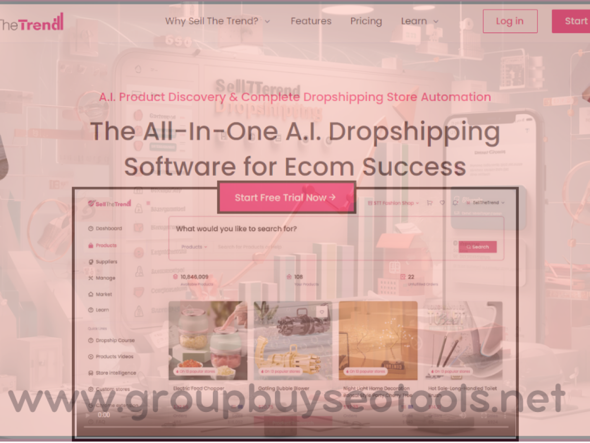 Sellthetrend Group Buy- Best Dropshipping Software