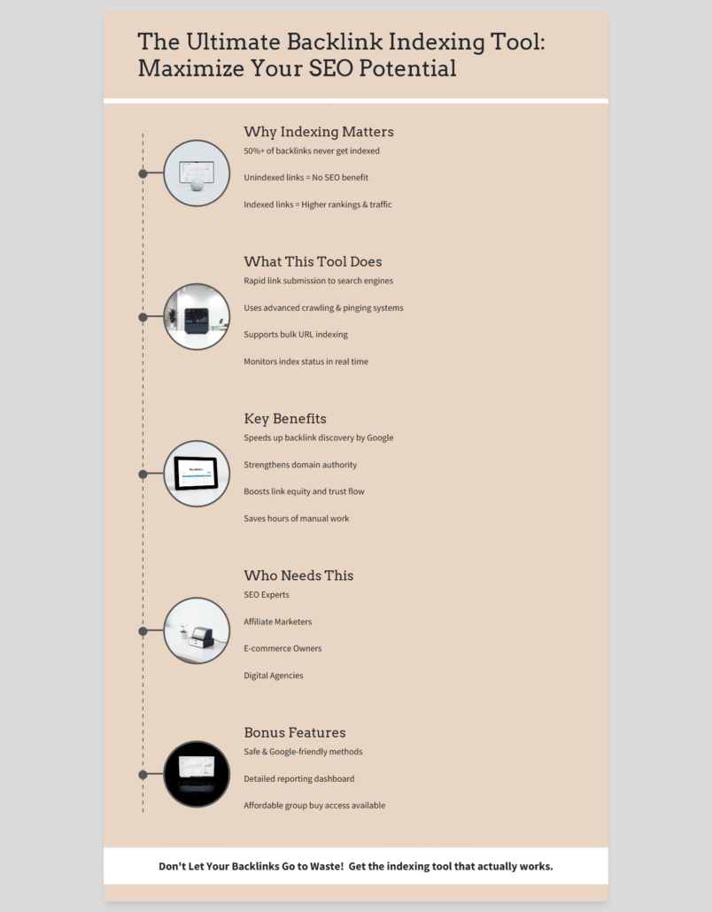 The ultimate backlink indexing tool – Boost your SEO strategy with faster link indexing solutions