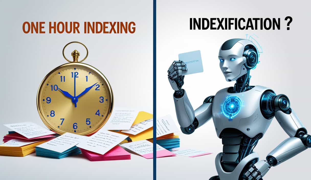 One Hour Indexing vs indexification