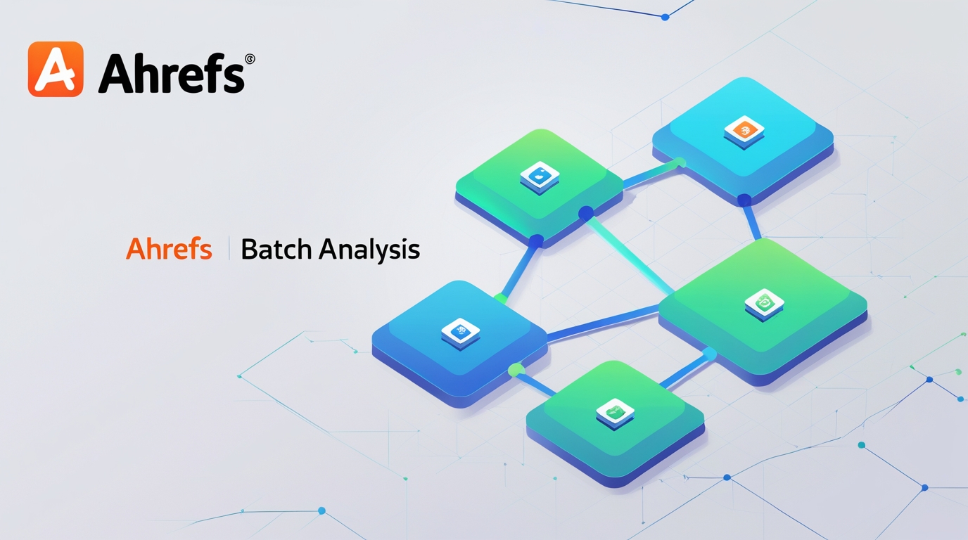 Ahrefs batch analysis