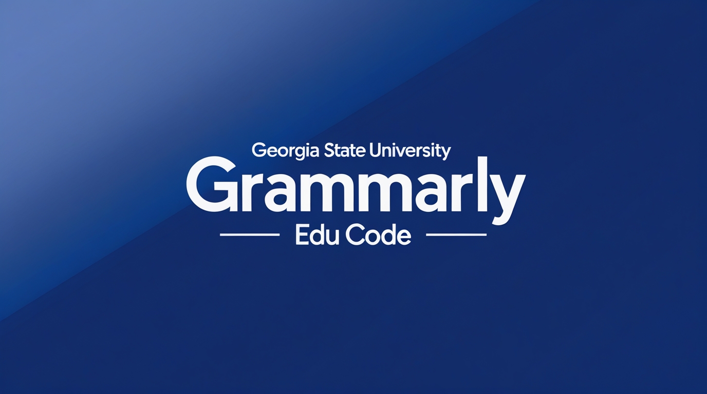 Grammarly edu code - Georgia state university grammarly