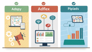 AdSpy vs AdFlex vs Pipiads