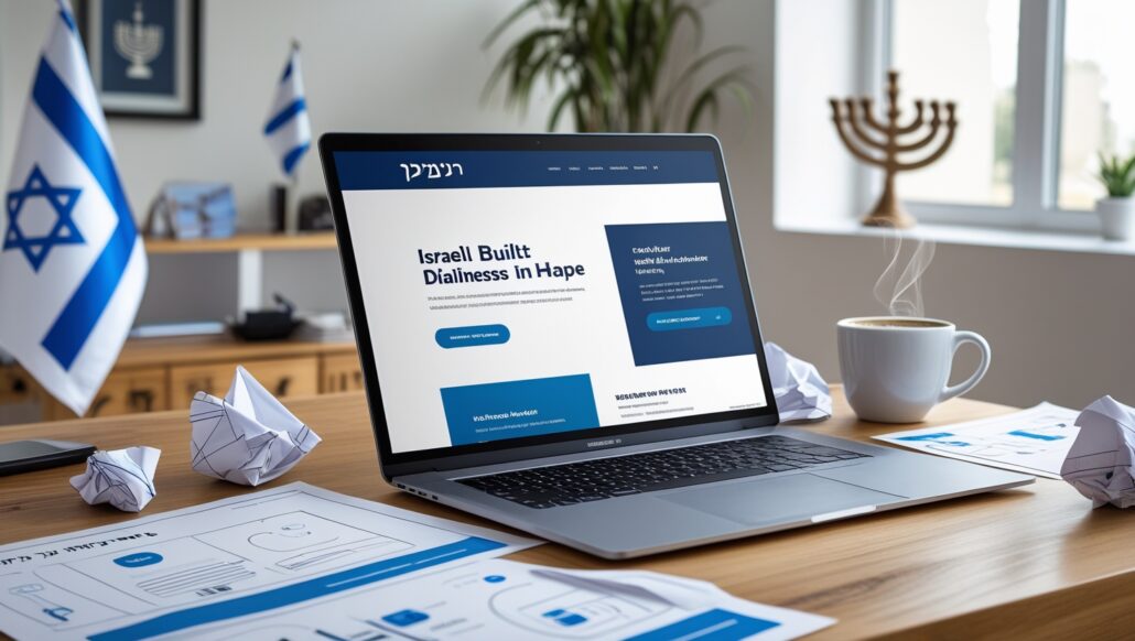 Affordable website setup for Israeli business