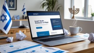 Affordable website setup for Israeli business