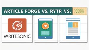 Article Forge Vs. Rytr Vs. Writesonic