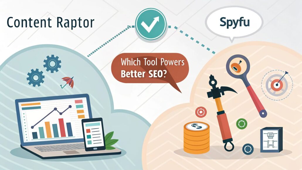 Content Raptor vs SpyFu – Comparison of AI content generation