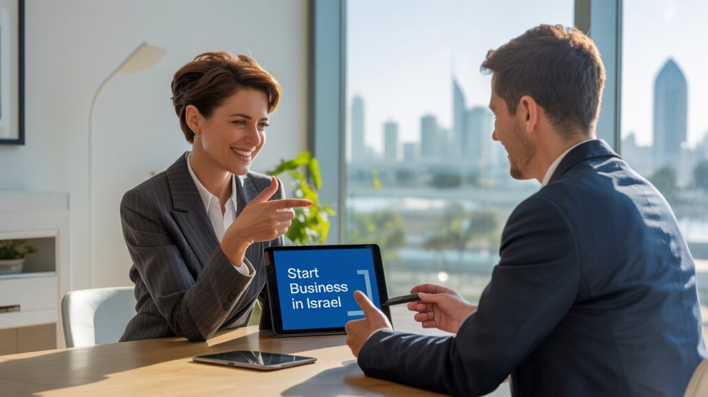 Hire consultant to start business in Israel