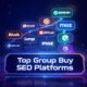 How do users describe the reliability of support across top group buy SEO platforms