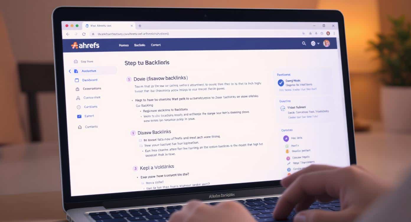 How to disavow backlinks in ahrefs​