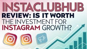InstaClubHub dashboard showing Instagram growth tools