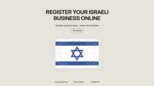 Open eCommerce store in Israel- Register online business