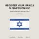 Open eCommerce store in Israel- Register online business
