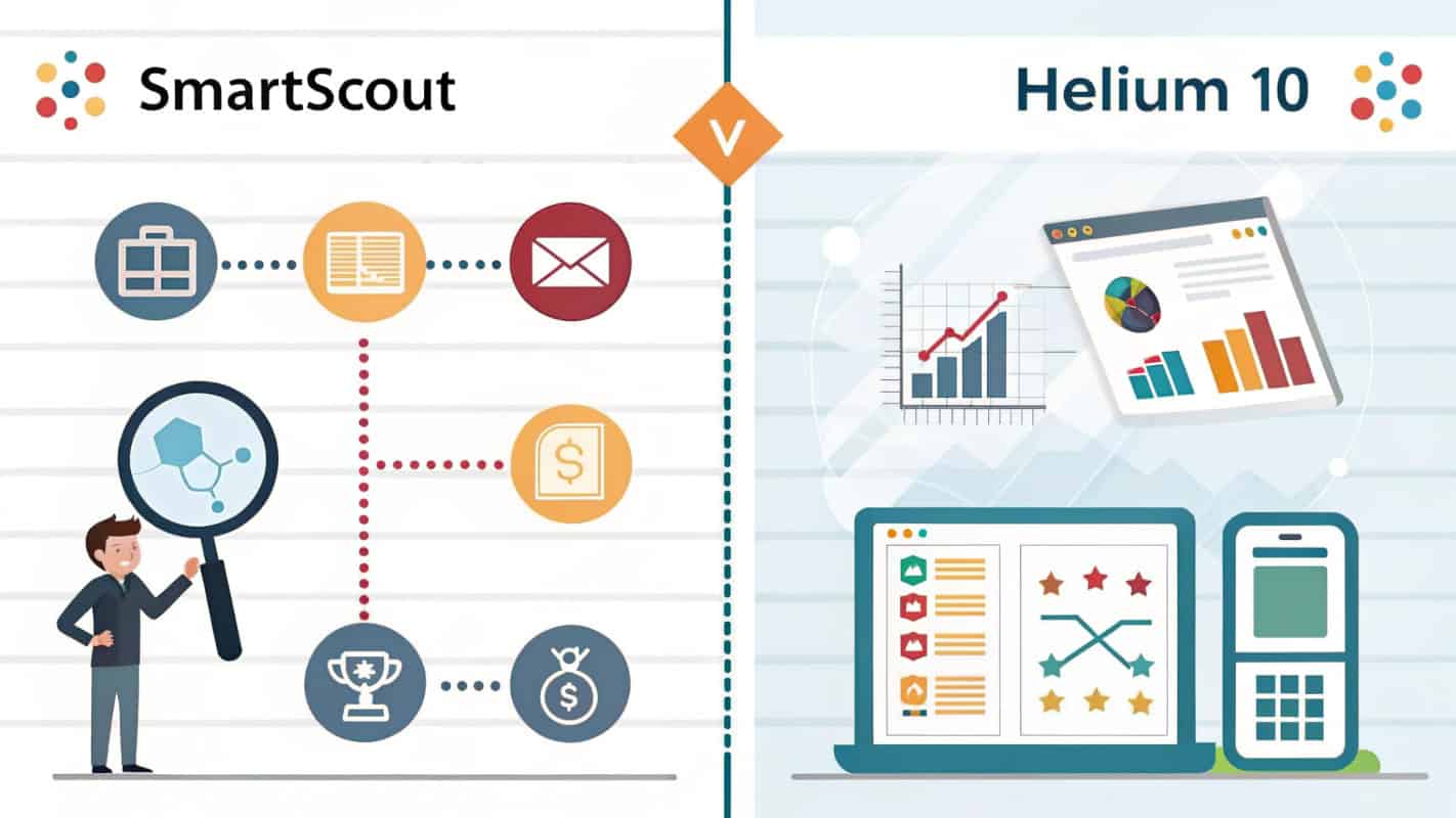 SmartScout vs Helium 10