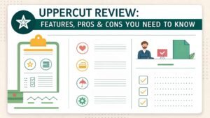 Screenshot of Uppercut interface for product review