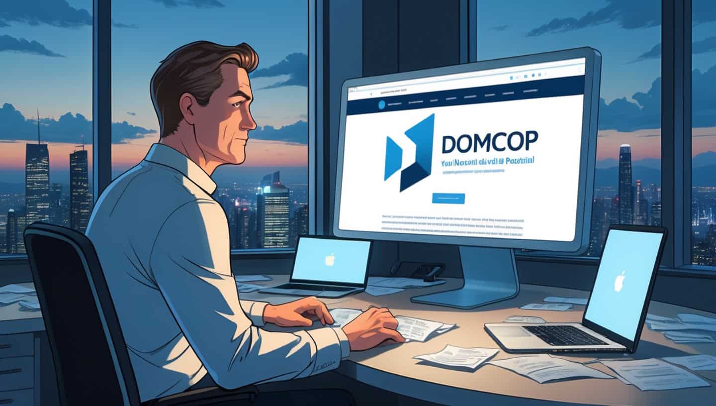 Why is DomCop considered essential for serious domain investors