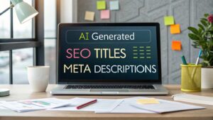 AI SEO titles and meta descriptions