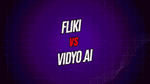 Fliki vs. Vidyo.ai