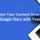 Google Docs with Yoast SEO