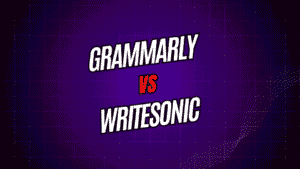 Grammarly vs Writesonic