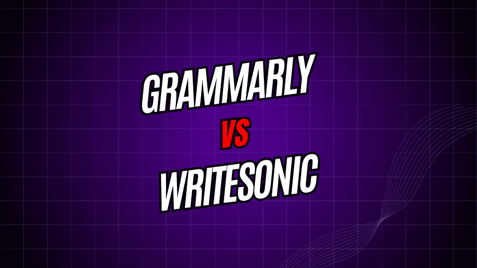 Grammarly vs Writesonic