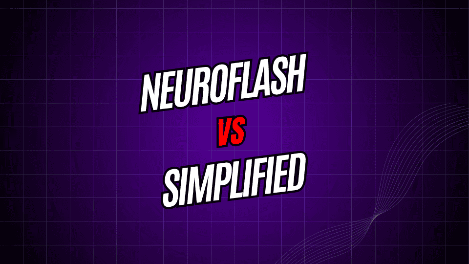 NeuroFlash vs Simplified
