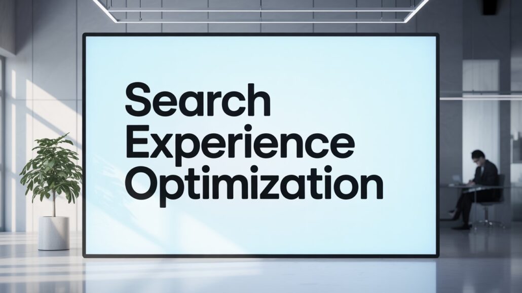 Search Experience Optimization