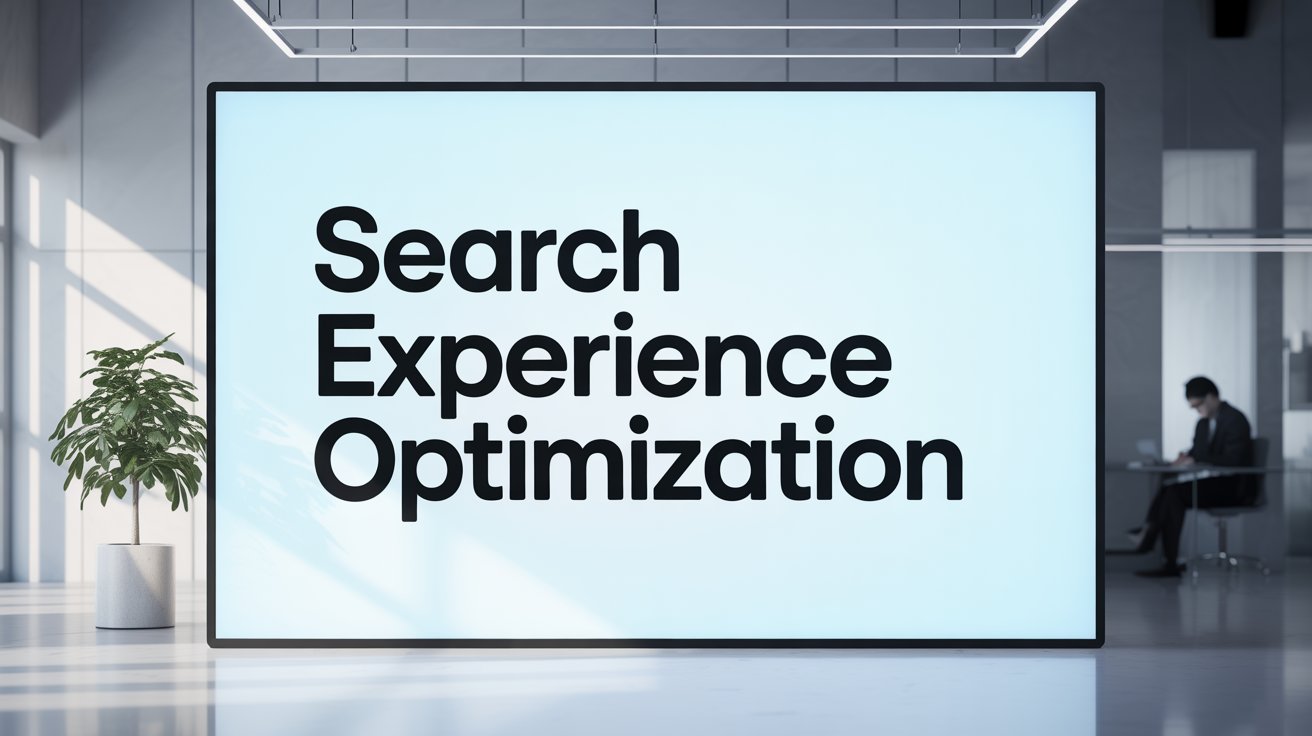 Search Experience Optimization