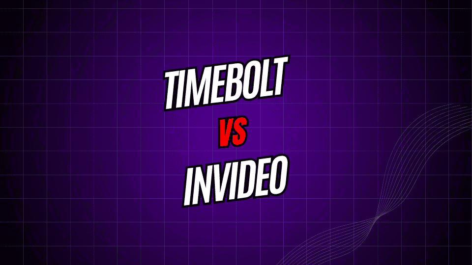 TimeBolt vs InVideo
