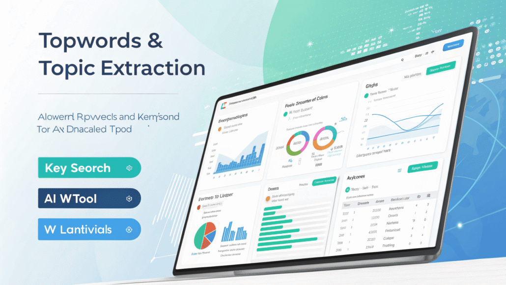 TopWords Keyword & Topic Extraction AI Tool with Data Visualization