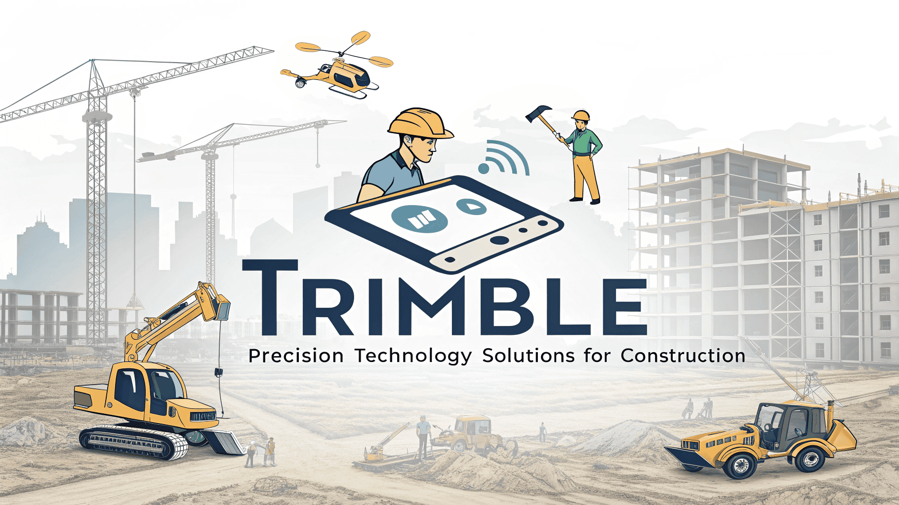 Trimble Precision Technology Solutions for Construction, Agriculture & Mapping
