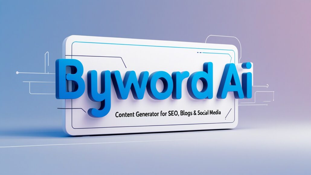 Byword AI – Content Generator for SEO, Blogs & Social Media