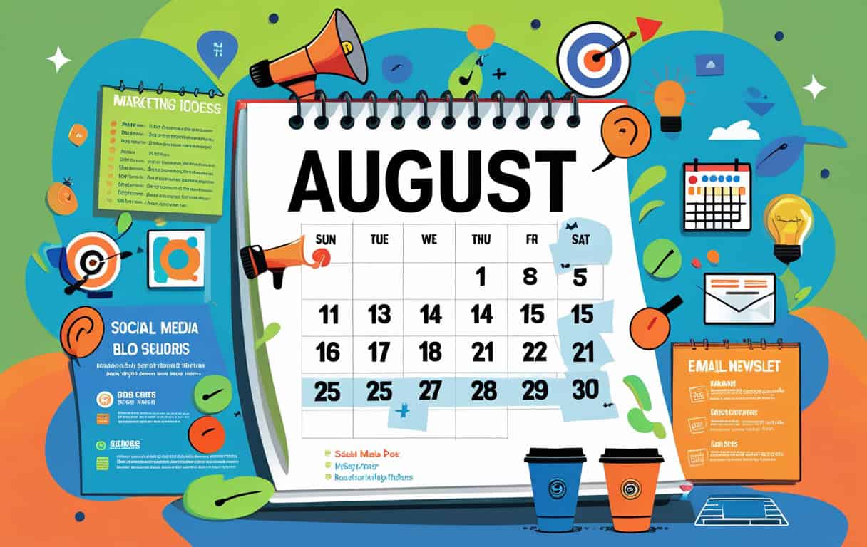 Content Marketing Ideas for August