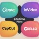 Canva, InVideo, CapCut & Crello Lifetime Plan