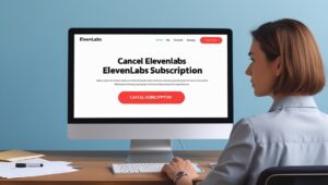 How to cancel elevenlabs subscription